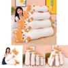 Husky Plush Pillow With Leg Clamp For Cozy Sleep Teen Kids Room Decor