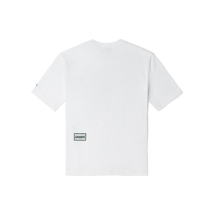 LACOSTE SS22 T Shirt Men's White TH2796-001