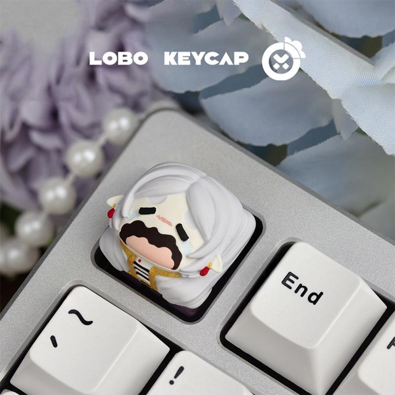 New Anime Frieren:Beyond Journey'S End  Mechanical Keyboard Resin Material Keycaps Esc  Peripheral Gifts