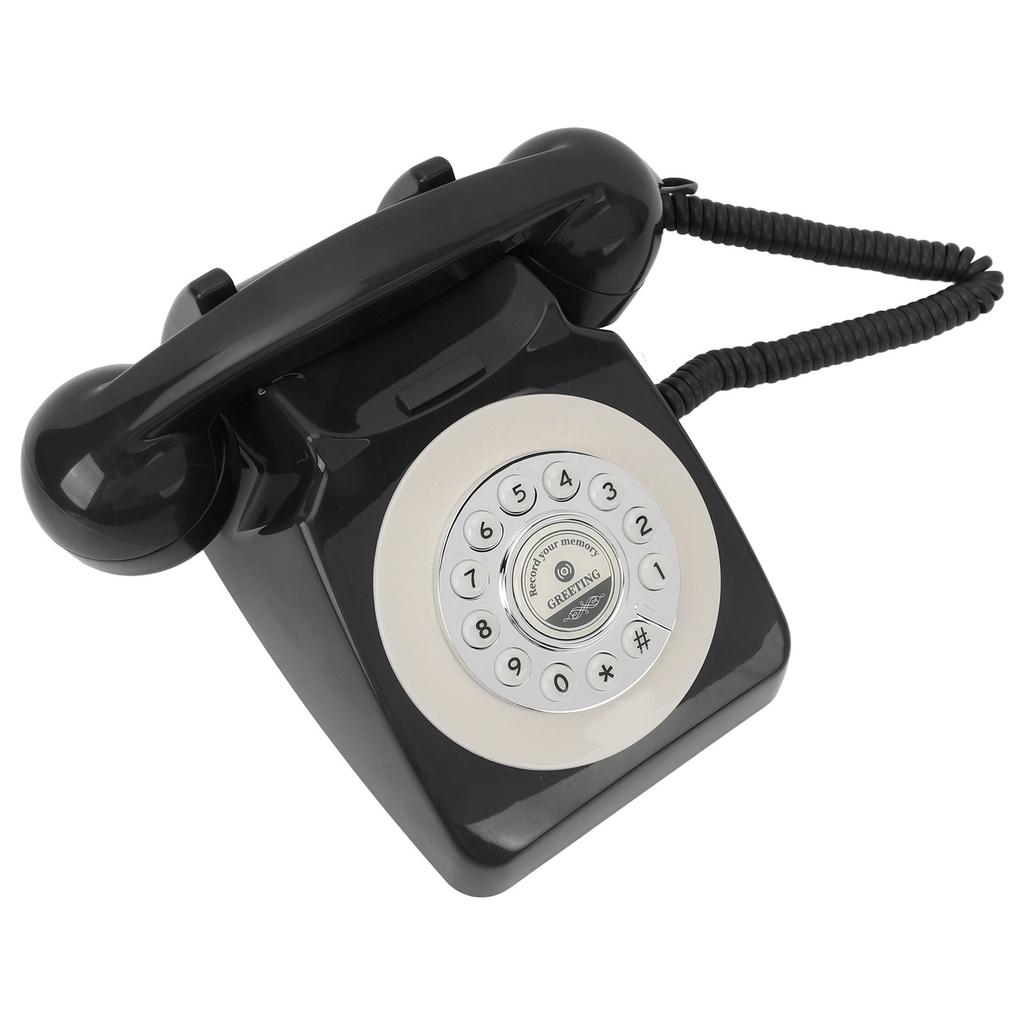 Audio Guest Book Phone Clear Sound Convenient Use Audio Message Recording Telephone for Wedding Event Birthday Party