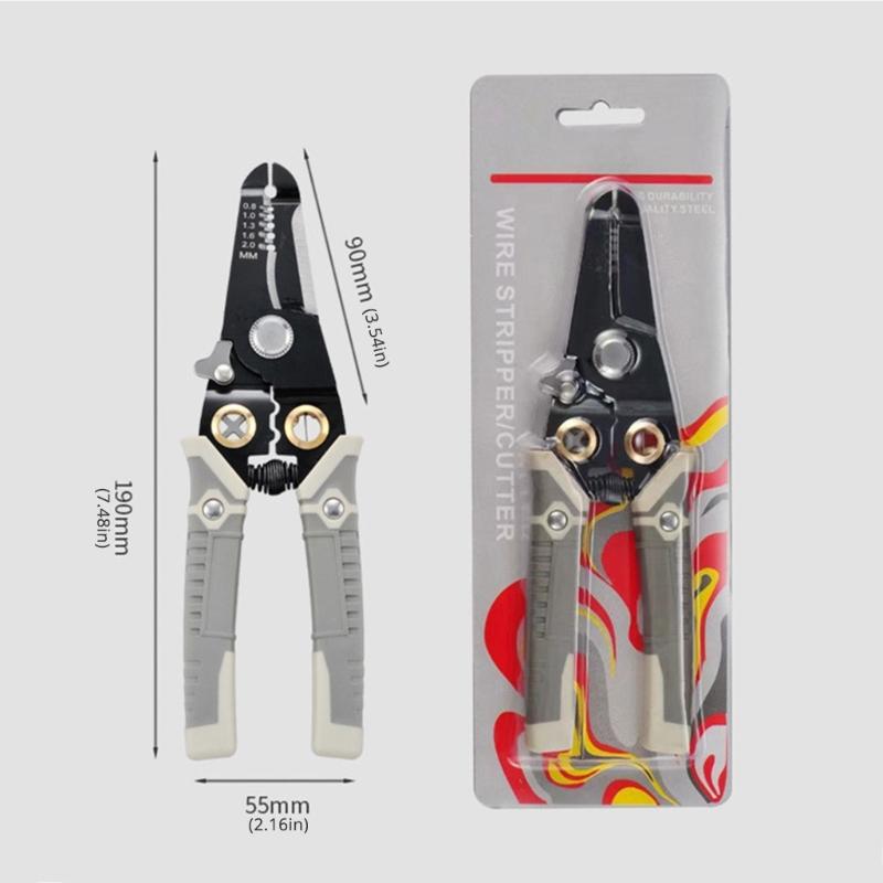Multifunctional Electrician Pliers For Wire Splitting Stripping Cutter For Electricians Pliers Terminal Hand Tool