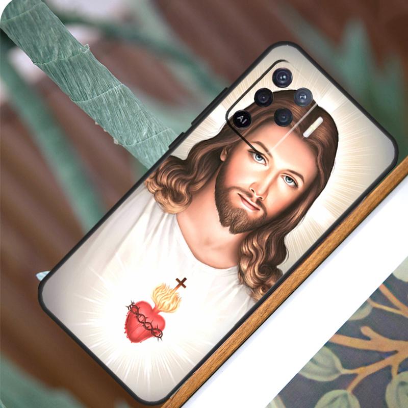 Christian Jesus For OPPO A52 A72 A92 A98 A78 A58 A5 A9 A15 A17 A77 A53S A57S A94 A74 A54 A16 A76 A96 Case