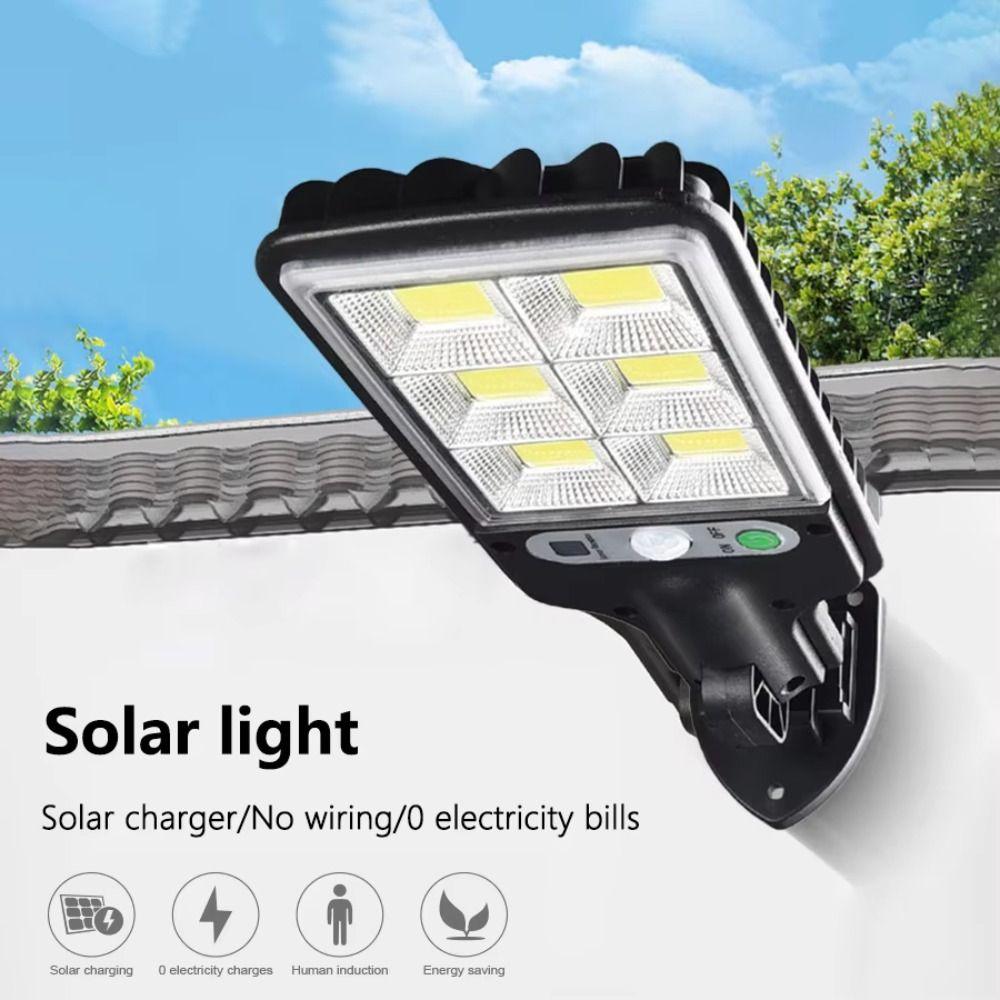 3 Lighting Mode Solar Lights Solar Powered Security Wall Lighting Solar Street Light  Pathway