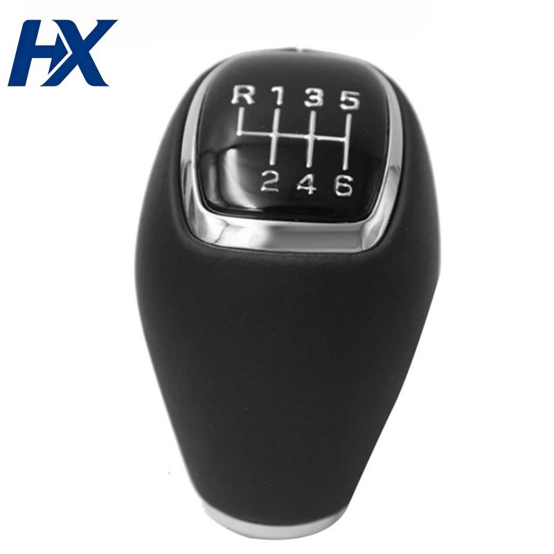 437112W200 Pomello Cambio Manuale in Pelle per Hyundai I20 I40 Santa Fe Sports Tucson TL