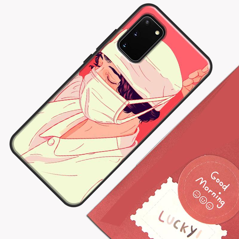 Cartoon Medicine Doctor Nurse Phone Case For Samsung Galaxy S26 S25 S24 S20 S21 S22 S23 Ultra S10 Plus S25 FE Cover Shell