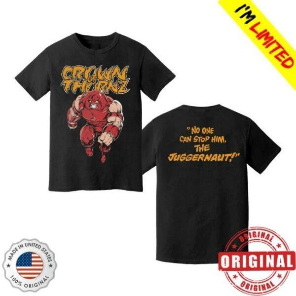 

Beyond Human Merch Crown Of Thornz Juggernaut Tee Unisex T-Shirt L