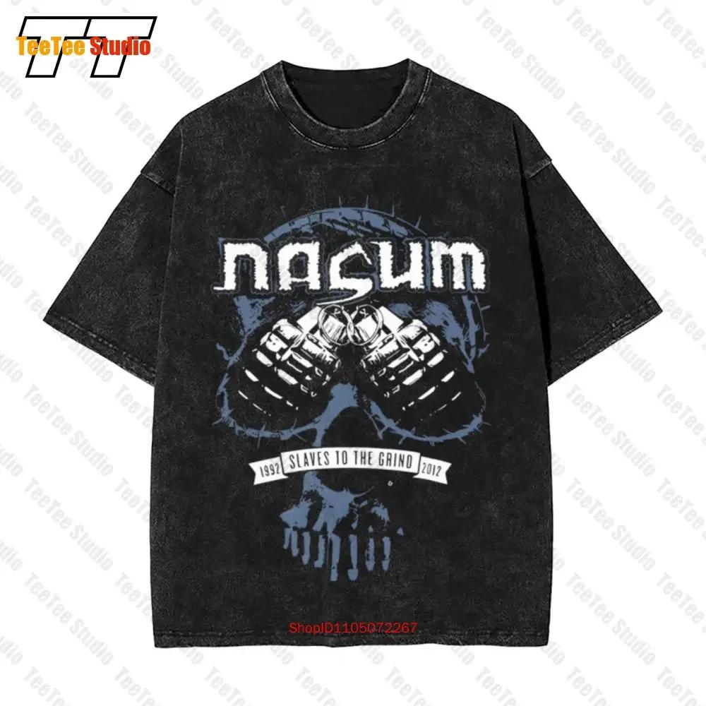 Nasum Swedish Grindcore Band Slaves To The Grind Vintage Oversized TShirt M Xl HA S