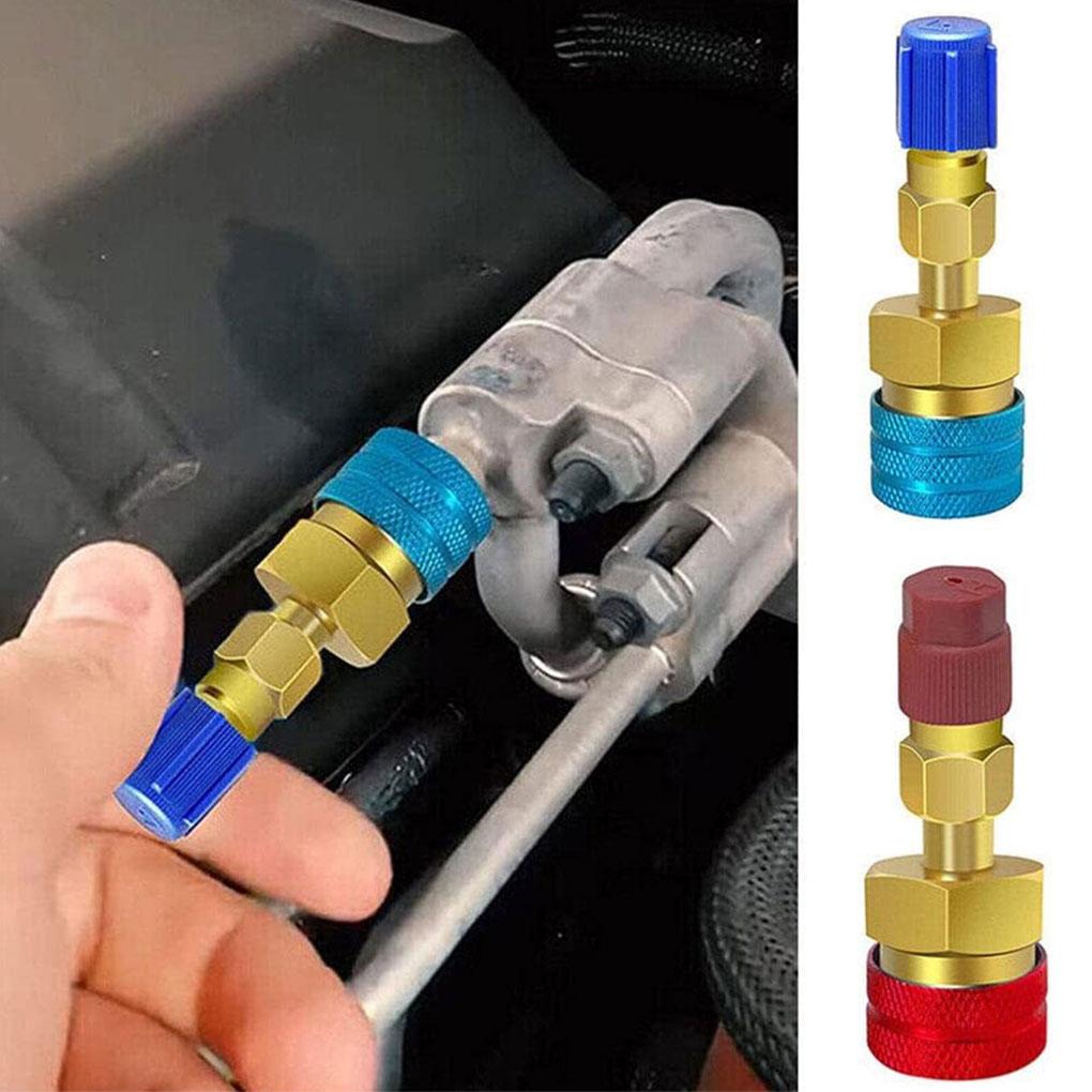 Thread 14 Male SAE Quick Fitting Coupler For R1234YF Conversion Not R134a Canisters Adapter Quick Fitting R1234YF To Set 3