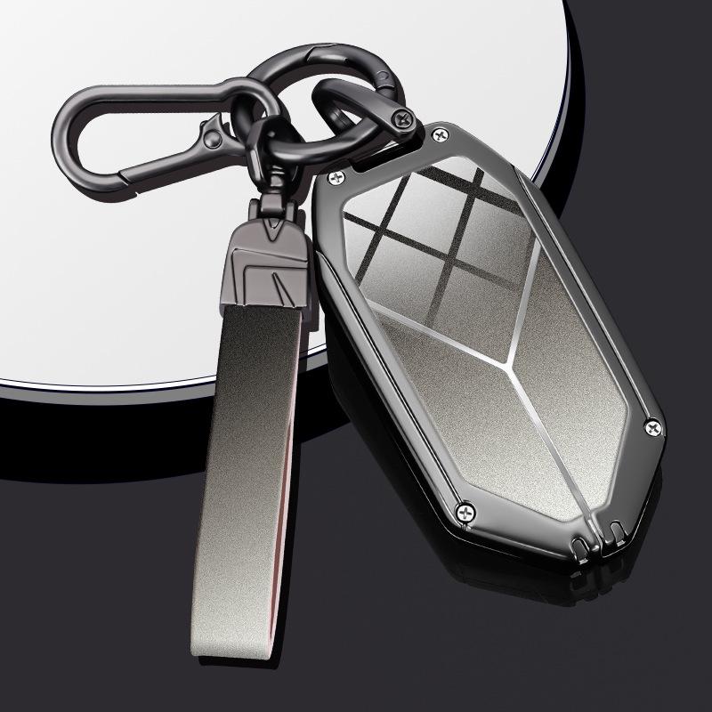BYD Fangchengbao 5 Key Case and Gradient Keychain Mirror Shell for Leopard 5, Leopard 8, and Leopard 3. Suitable for Both Men and Women.