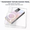 Anti-Scratch Case for Honor Magic V2 Ultra Clear Magnetic Wireless Charging Foldable Reinforced Toughness PC Hard Cover