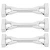 3Pcs Aluminum Alloy Middle Chassis Mount for   1Celsius14 Remote Control Tractor Truck