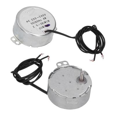 2 Stück Mikromotor Richtungsweisend CCW Synchron Elektromaschinenteile AC220‑240V 2,5‑3 U/min 4W