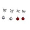 Elegant Zircon Pearl Earrings - Chic, Versatile Design for Women