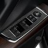 Real Premium Carbon Fiber Sticker Car Window Lift Switch Control Button Panel Cover Trim Compatible with Mazda CX-9 CX9 2016 2017 2018 2019 2020 2021