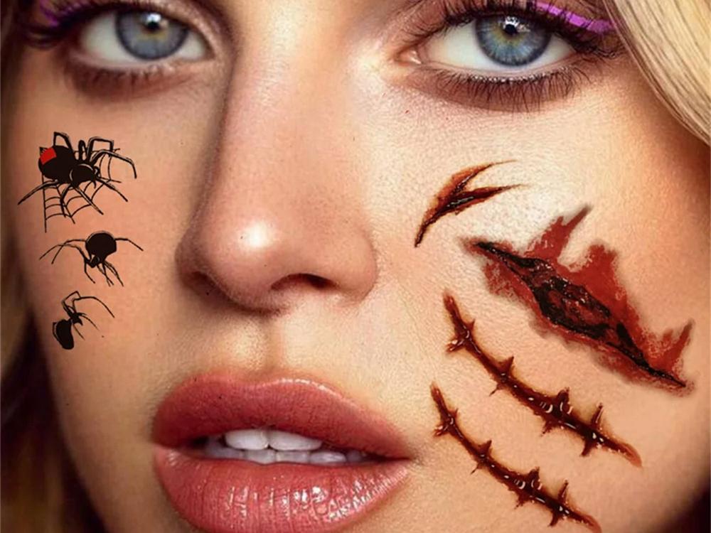 Halloween Tattoo 12X19 (5000)