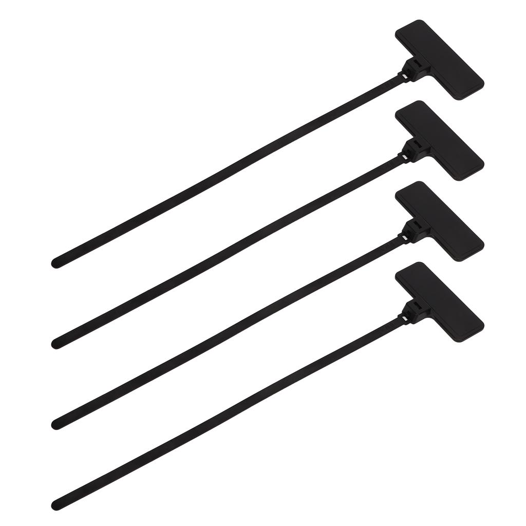 63Pcs 915MHz UHF Rfid Zip Cable Tie Tag Marker Label Readable Writable Smart Chip for Wires Cords