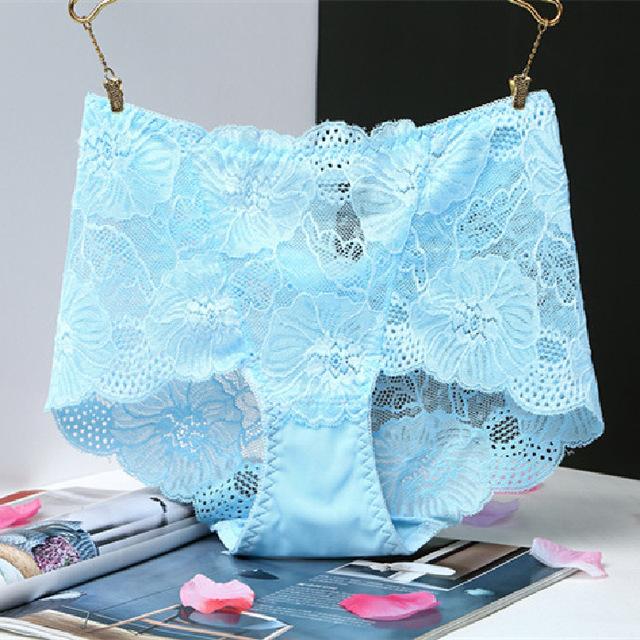 XXL Lingerie Women's Panties Womens Briefs Panty Sexy Lace Plus Size Female Underwear Big Size Lady Sexy Panty