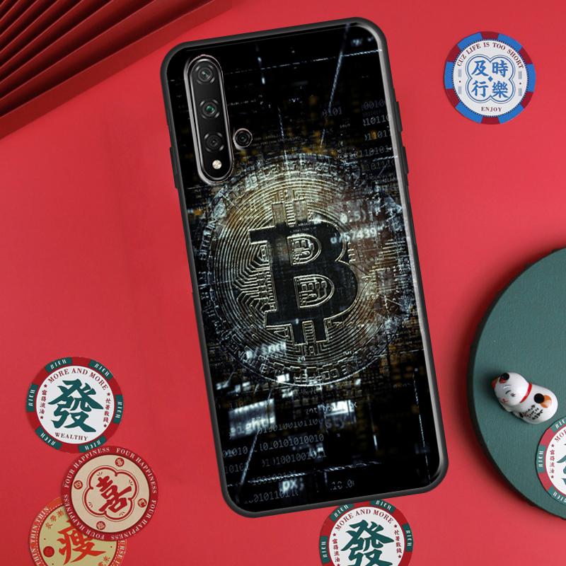 Bitcoin For Huawei P30 P20 P40 Lite P60 Pro Nova 5T 12s 12i 11i Y90 Y70 Y60 Y61 Y91 Y72 9 10 SE Case