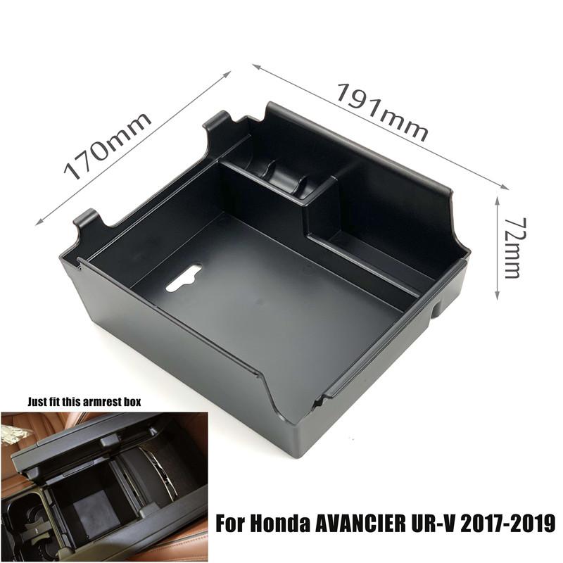 For HONDA CR-V CRV JADE Spirior AVANCIER UR-V City Civic Accord Car Styling Central Armrest Console Glove Tray Pallet Container