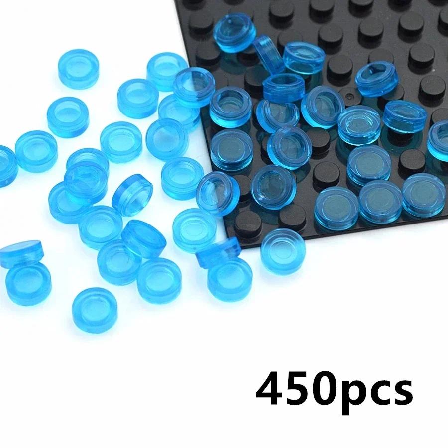 MOC Transparent Bulk Bricks 1x1 2x4 1x4 Clear Building Block Wall Panels and Baseplates