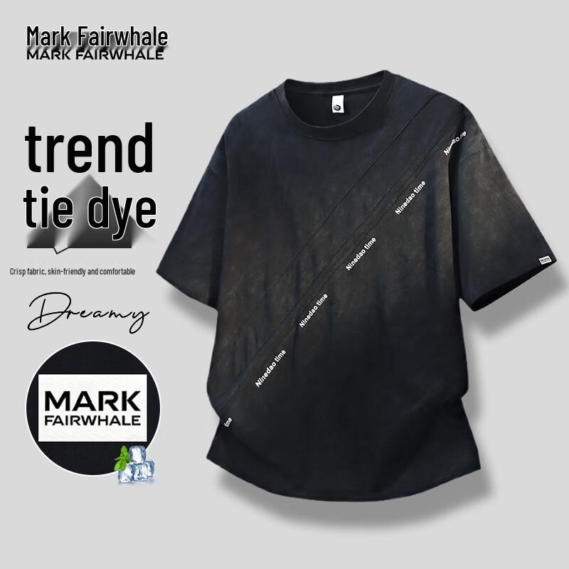 Мужская дышащая футболка из ледяного хлопка MARK FAIRWHALE 4XL