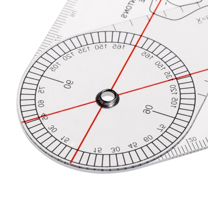 Goniometer Angle Ruler Rule Joint Orthopedics Tool Instruments Plastic