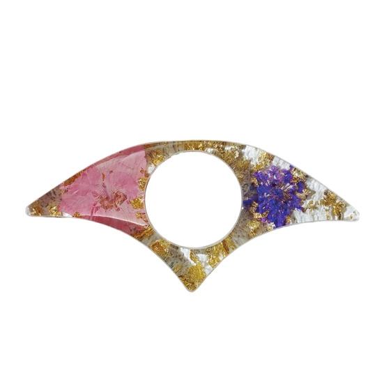 Kurutulmuş Çiçekli Reçine Kitap Sayfası Tutucu Başparmak Yüzüğü Sayfa Tutucu El Yapımı Şeffaf Çiçekli Kitap Ayracı Okuyucular İçin Okuma Aksesuarları Kitap Severler