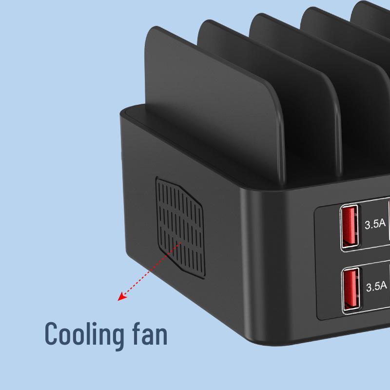 150W High-Power 16-Port USB Charging Station and Phone Stand