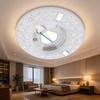 LED Fan Light Board 5.3Inch Ceiling Fan Light Replacement 24W 3 Color Dimmable Home Living Room Bedroom Study Dining Room