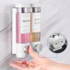 Wall Mounted Shower Soap Dispenser No Drill Conditioner Dispenser  For  Bathroom Hotel