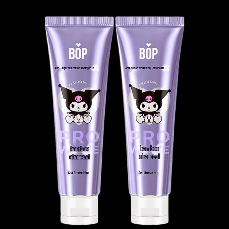 Bopu Anti-Sugar Whitening Toothpaste, Kuromi Limited Edition