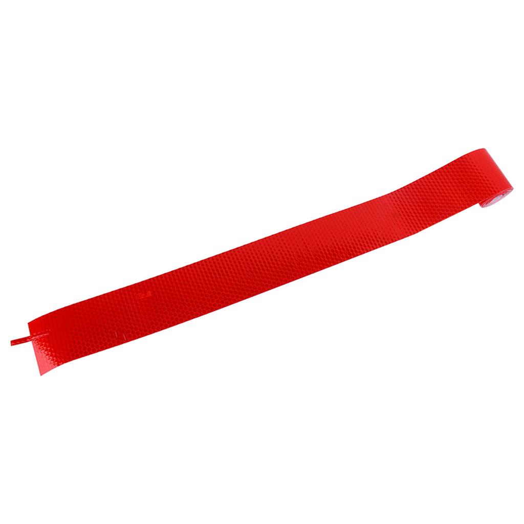 Reflective Tape 5cm Wide 3 Meter Long PVC Reflective Warning Tape for Cars Household Appliances Red