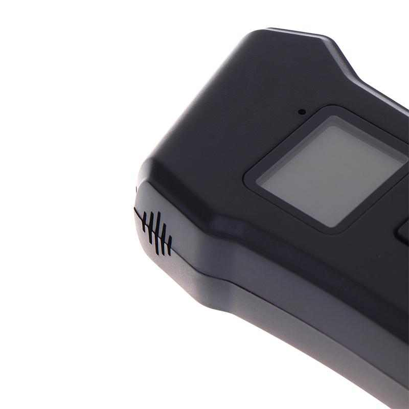 Digital Lcd Breath Alcohol Tester Portable Breathalyzer Detector For Drunk Driving Test With 5 Replaceable Mouthpieces