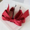 Hair Bows For Women Bow Hair Clips Silky Satin Hair Bows For Girls Neutral Colors Hair Ribbon Cute Bow Clips For Women
