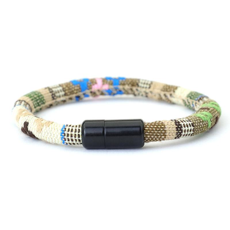 Noter Neuer Moderner Herren Armband 9 Farben Verfügbar Hohe Qualität 6mm Ethnische Kordel Kette Armband Freizeit Vielseitige Accessoires