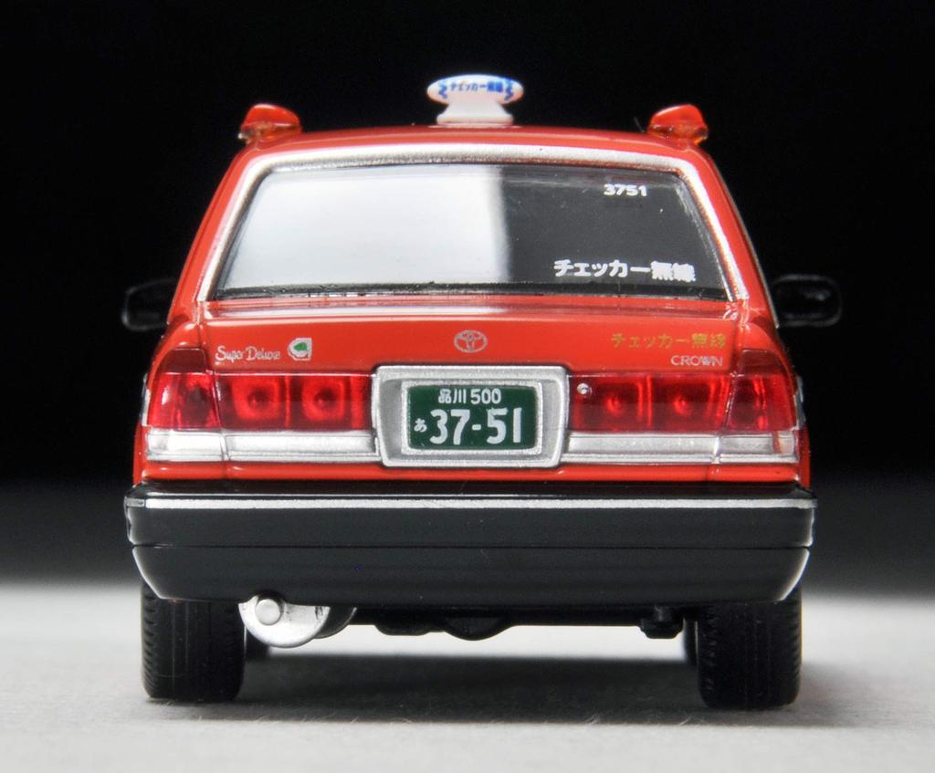 Tomytec Tomica Limited Vintage Neo Scale Toyota Crown Sedan Taxi Checker Cab 1/64 LV-N219b (Finished Product)