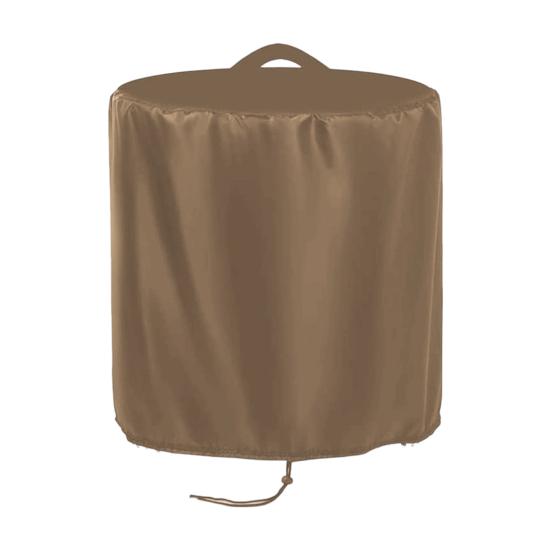 Oxford Cloth Firepit Cover Heavy Duty Waterproof UV Resistant Dust Rain Snow Leaf Protection