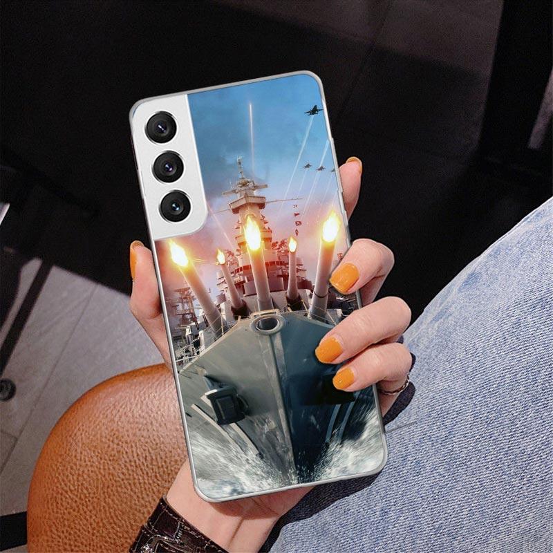 Military Aircraft Warship Fighter Phone Case For Samsung Galaxy S24 S25 Edge S26 Ultra S23 S22 S21 Plus S20 FE + Personalized Pr