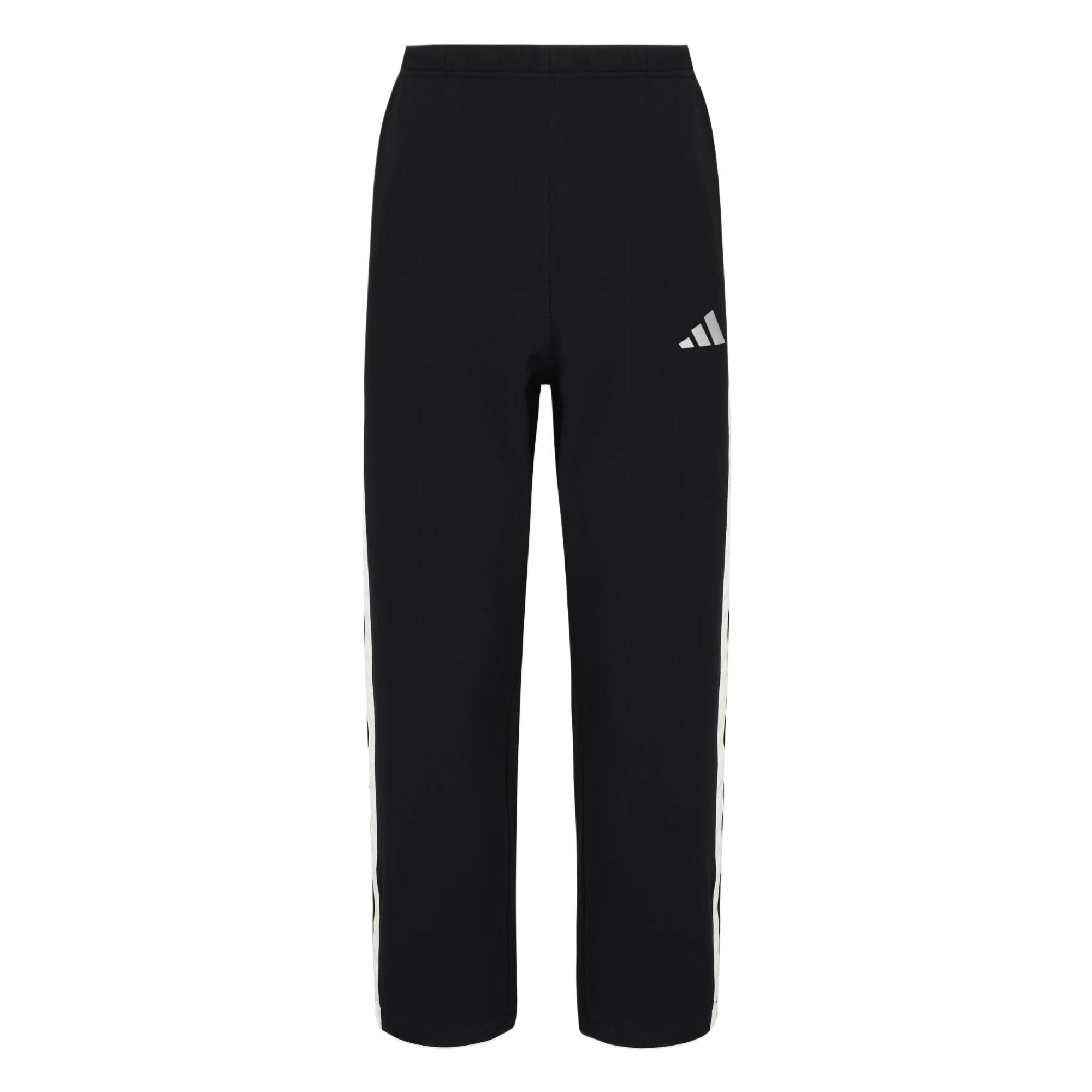 

Adidas Sportswear Adjustable Drawstring Three Stripe Fleece Knit Sweatpants Men bottoms KR2543 L