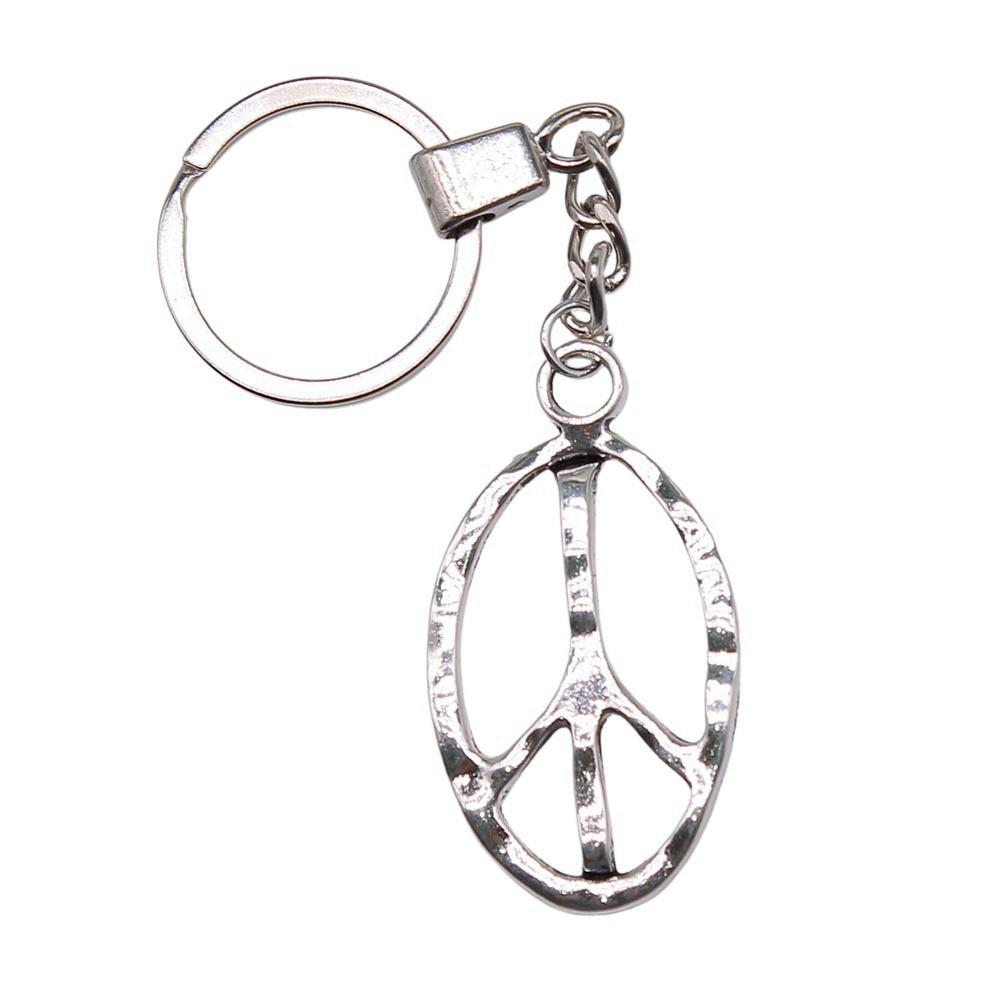 The Flower Of Life Keychain Craft Jewelry Victory Symbol Key Ring 30mm