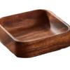 For Entertaining Dry Fruit Bowl Food Display Polished Wood Grain Tray Minimalist Design Minimalist Table Decor
