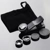 3 In 1 Wide Angle Macro Fish Eye Lens Mobile Phone Camera Lens Universal Camera Lens for Most Phone Portable Clip Lens
