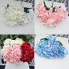 Soft Fabric Hydrangea Artificial Flower For Home Garden And Wedding Decor