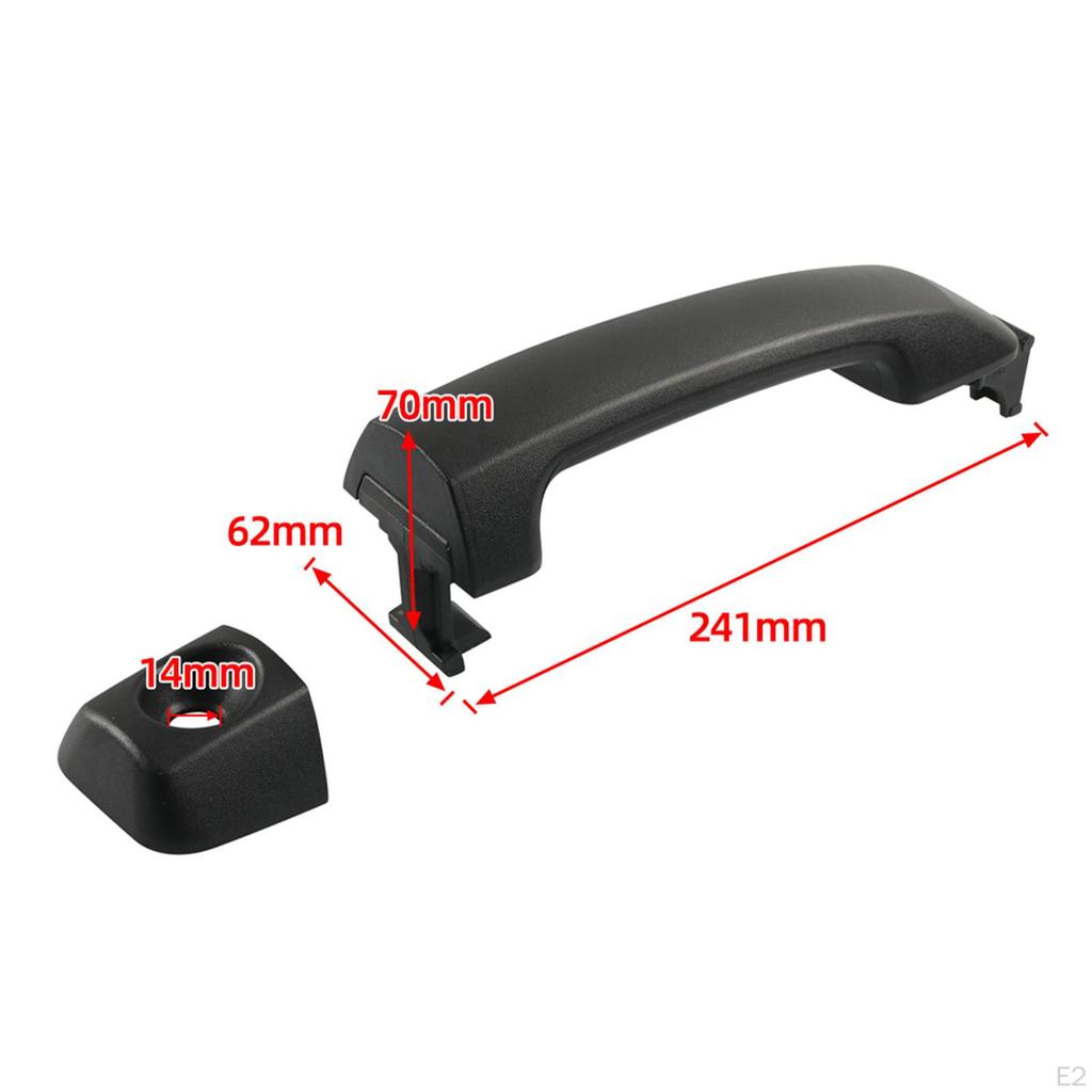 4Pcs Car Exterior Door Handles, Outside Handles for 69210-0 ,69217-0