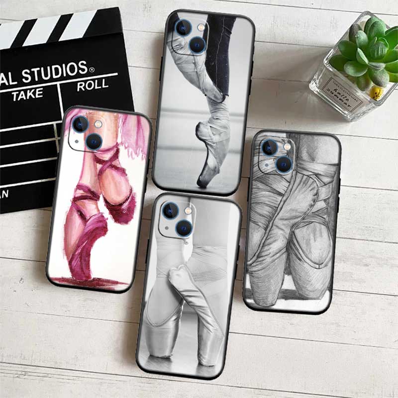 UP12 Ballet Pointe Shoes Ballerina Shell Phone Case for Xiaomi Poco C40 C50 C51 C55 C65 C71 C75 F3 F5 F6 F7 M2 M3 Pro Ultra