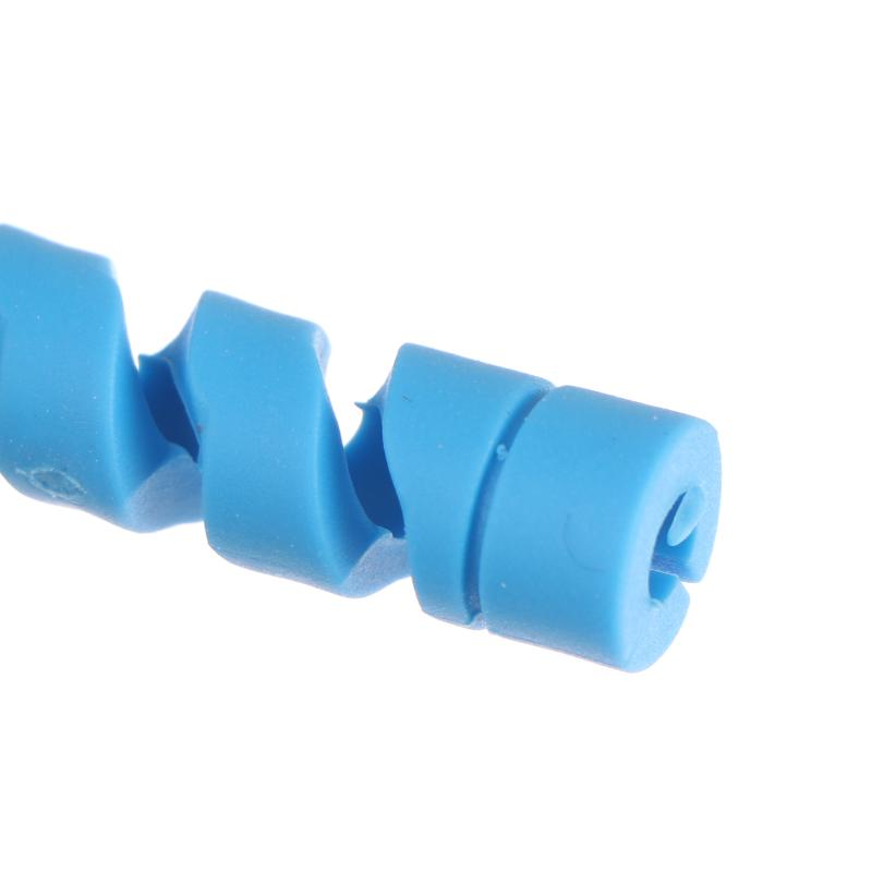 50Pcs Data Cable Wired Earphone Silicone Protective Case Mobile Phone Charging Cable Earphone Cable Spiral Protector