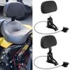 Black Motorcycle Driver Rider Front Backrest Mounting Kit For Harley Touring CVO Street Glide Road King Classic 2009-2026