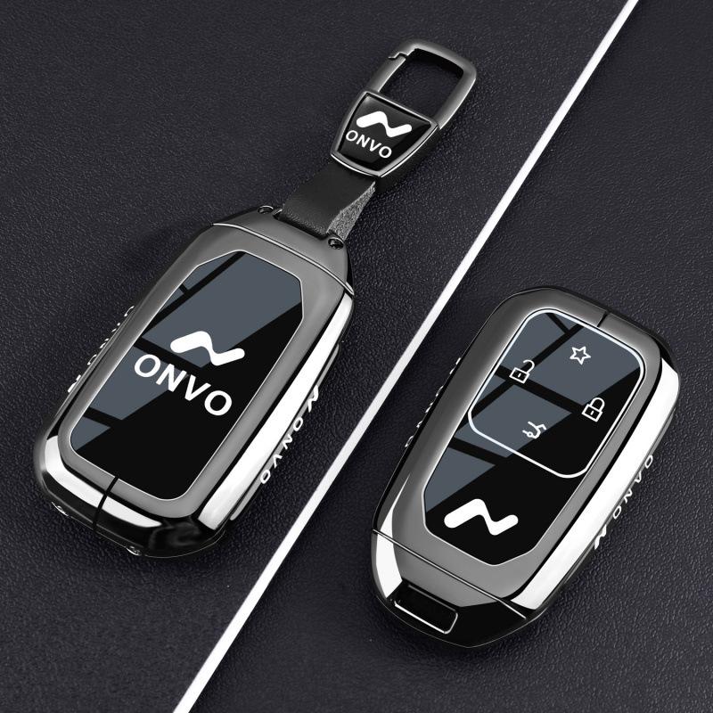 NIO Karten-Schlüssel-Etui: Kompatibel mit 25 Xinledao L90 und 24 Modell L60 - Metallgehäuse und Schnallendesign