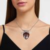 Mahogany Obsidian Handmade Women's Unisex Silver Jewelry Pendant 1.75