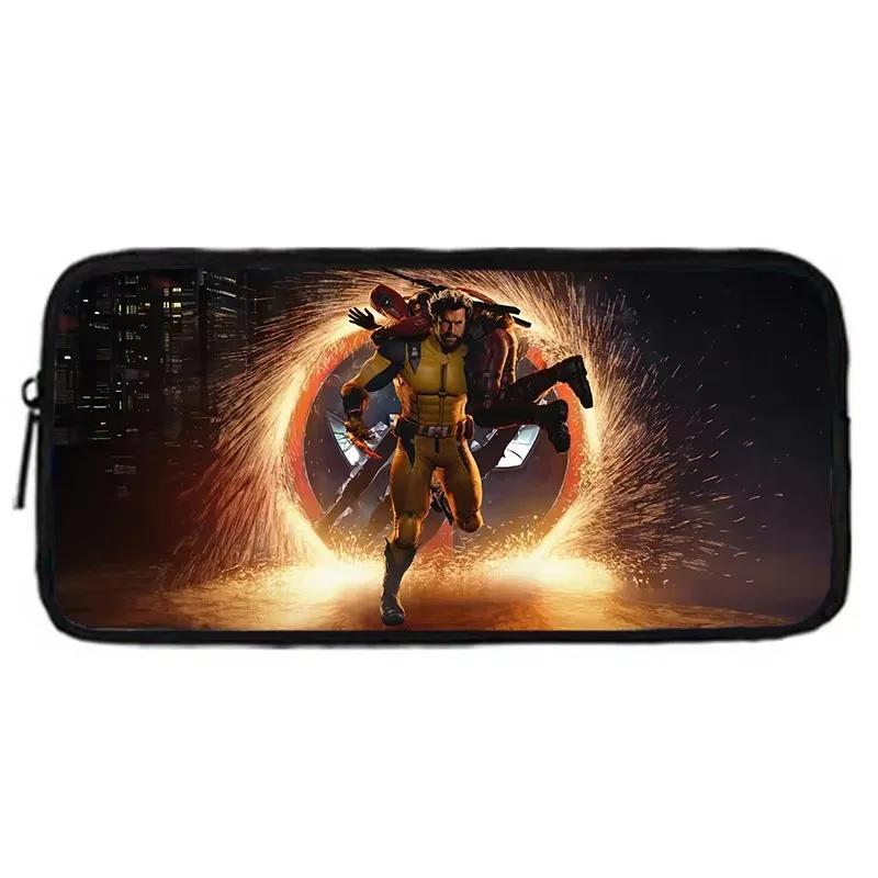 Deadpool Movie Child School Backpack With Shoulder Bag Pencil Bags School Bags for Boys Girls Best Gift